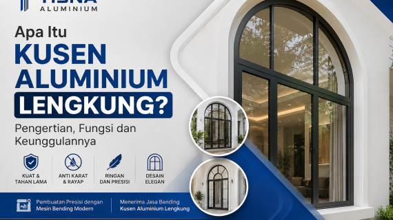 Apa Itu Kusen Aluminium Lengkung? Pengertian, Fungsi dan Keunggulannya