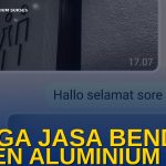 Harga Jasa Bending Kusen Aluminium Lengkung 2026: Panduan Lengkap