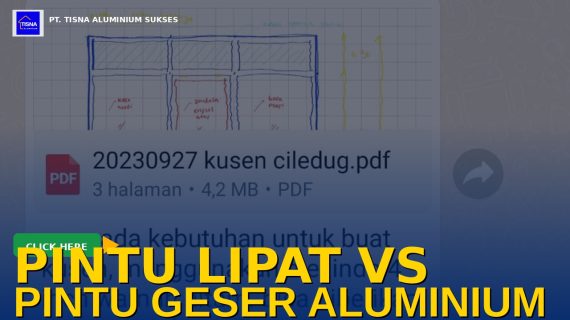 Pintu Lipat Aluminium vs Pintu Geser: Mana yang Lebih Baik untuk Rumah Anda?